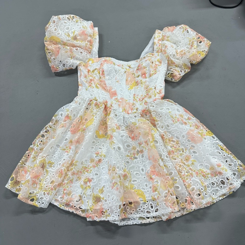 Altar'd State Floral Corset Dress